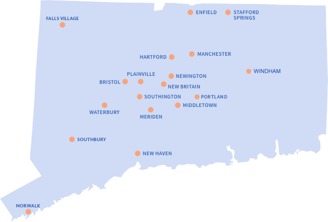 Map of Wheeler Locations